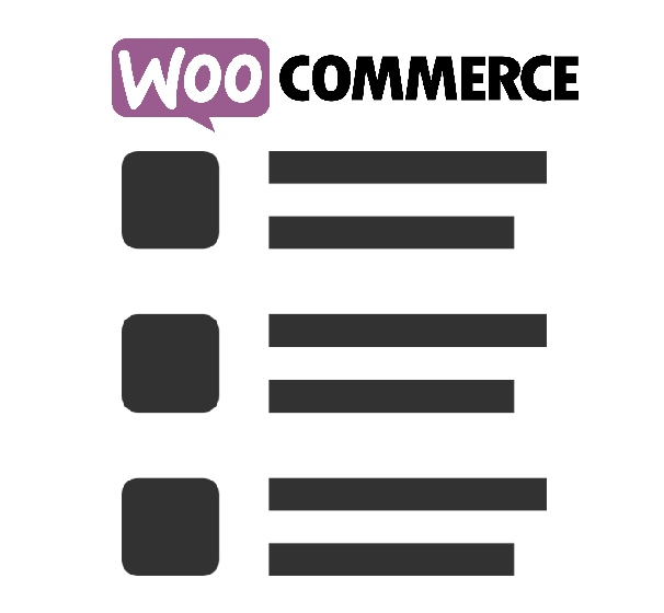 woocommerce search results bloggy view